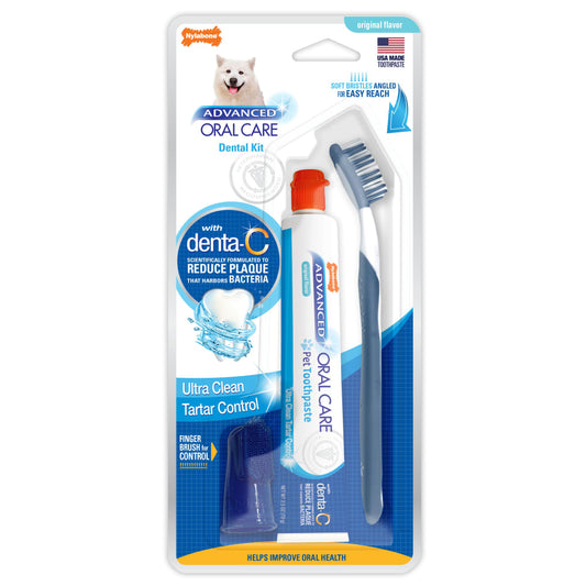 Nylabone® Advanced Oral Care Dog Dental Kit