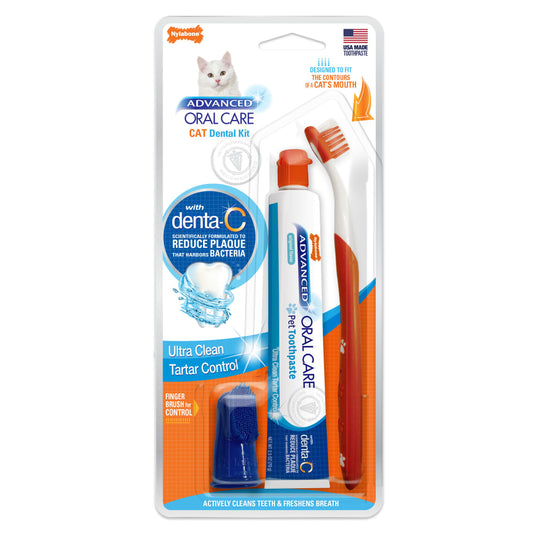 Kit dentaire pour chat Nylabone® Advanced Oral Care