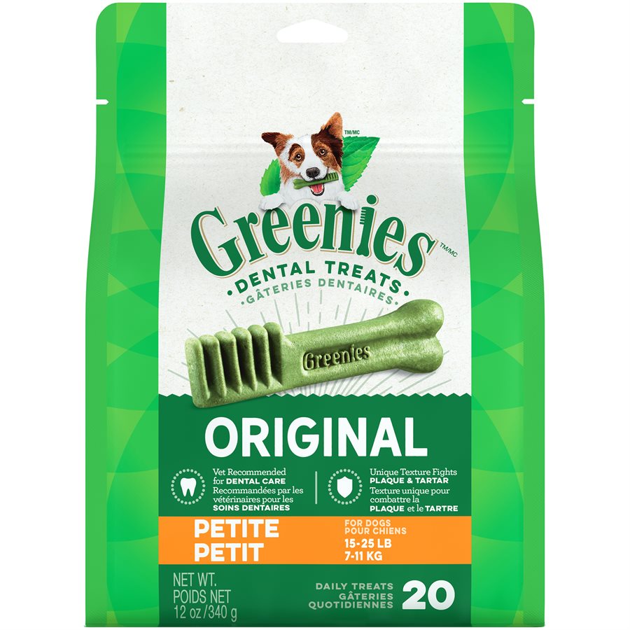 Paquet de friandises Greenies Original 12 oz