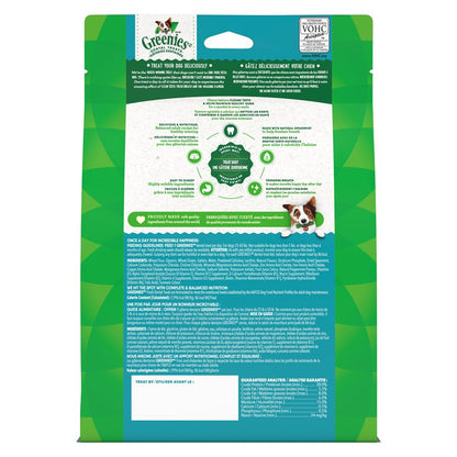 Paquet de friandises Greenies Canine Fresh Mint, format régulier, 12 oz