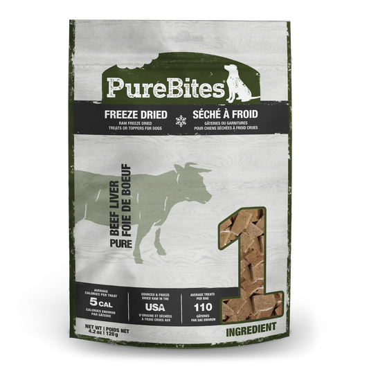 Friandises lyophilisées au bœuf PureBites® pour chiens