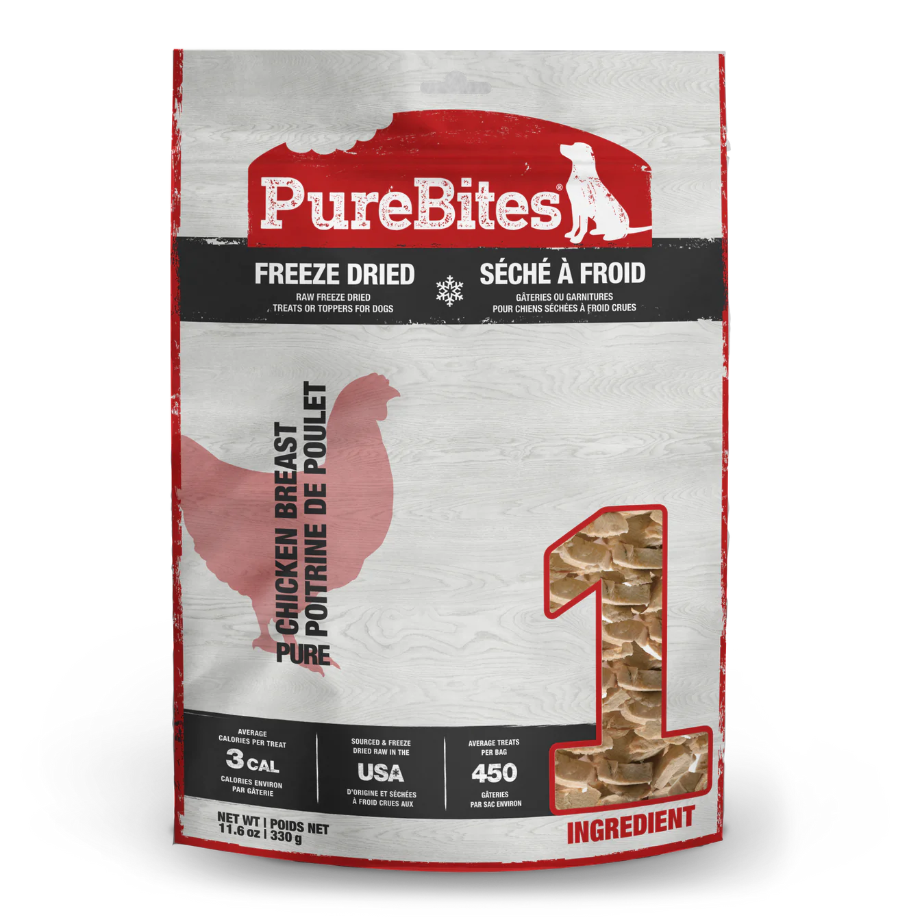 PureBites® Chicken Breast Freeze-Dried Dog Treat