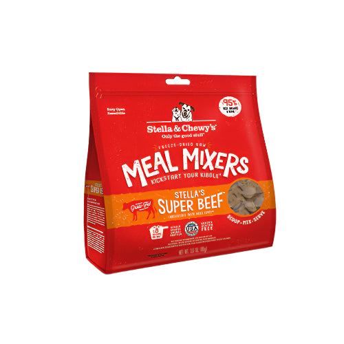 STELLA & CHEWY'S® MÉLANGES DE FARINE CRUE LYOPHILISÉE SUPER BEEF POUR CHIENS