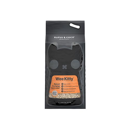 RUFUS & COCO® WEE KITTY® LITIÈRE AGGLOMÉRANTE POUR CHATS 9 KG