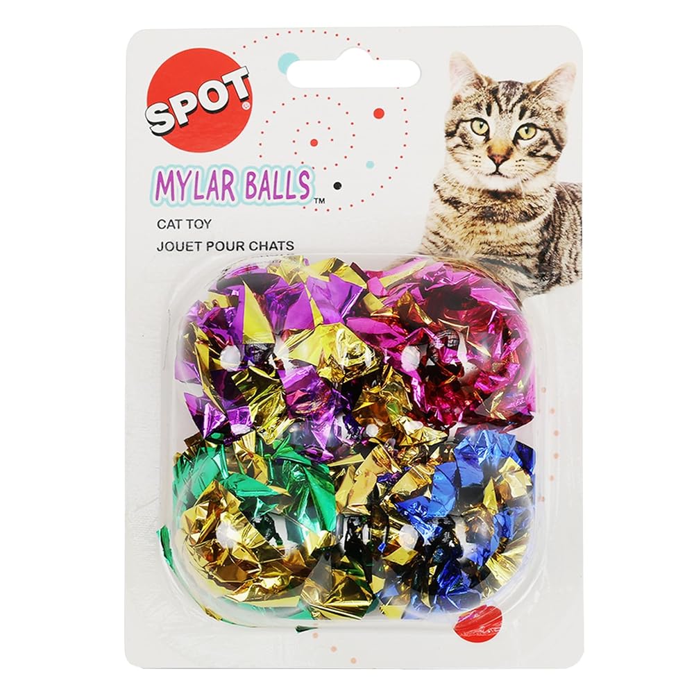 Jouet pour chat Spot® Mymar Balls (lot de 4)