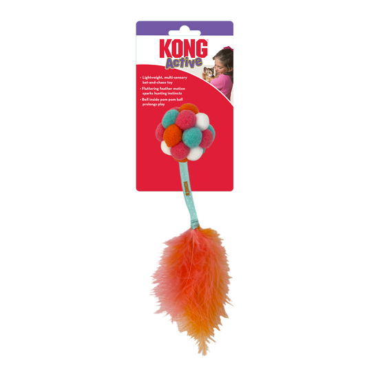 Kong® Cat Active Bubble Ball Jouet pour chat assorti