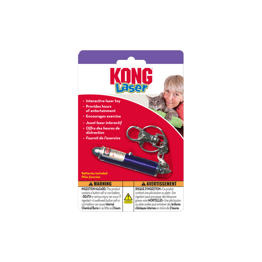 Jouet pour chat Kong® avec pointeur laser