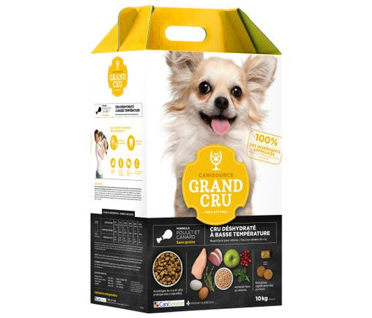 Canisource Grand Cru Poulet et Canard Sans Céréales pour Chien