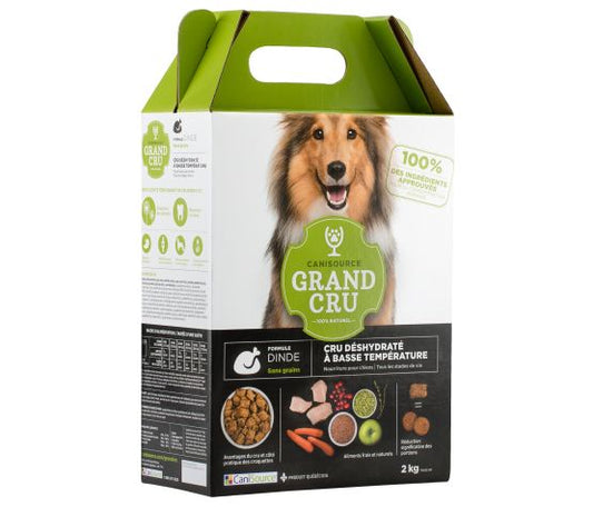 Canisource Grand Cru Dinde Sans Céréales pour Chien