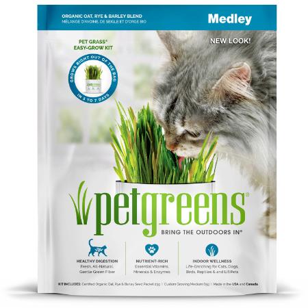 Kit d'auto-culture Pet Greens® Medley 88 g