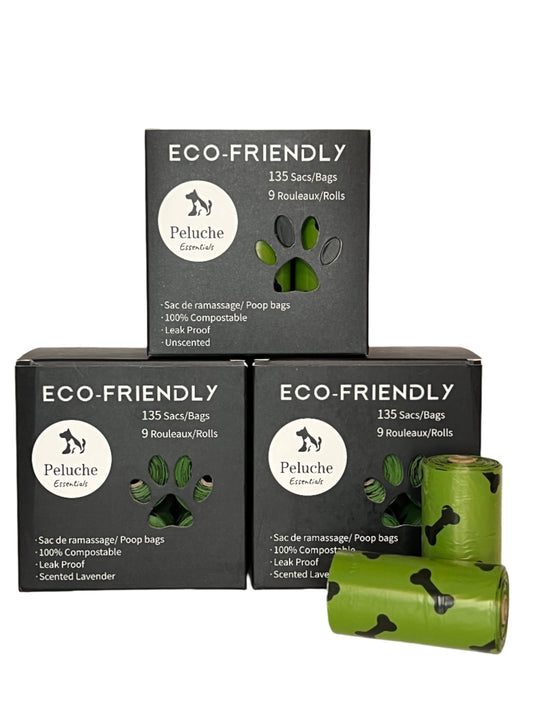 Peluche Eco-Friendly Poop Bags