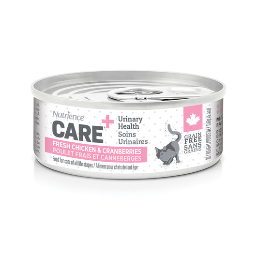 Pâté pour chats Nutrience Care pour la santé urinaire - Recette au poulet frais et aux canneberges - 5,5 oz