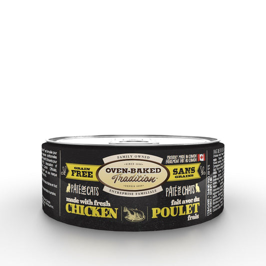 Oven-Baked Tradition Canned Cat Food, Chicken Pâté 5.5oz