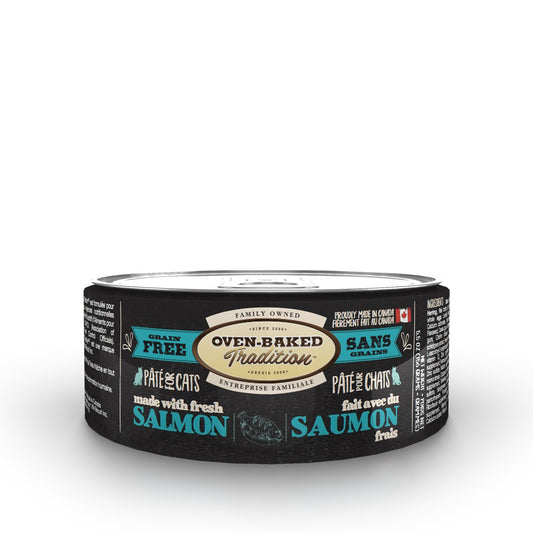 Oven-Baked Tradition Canned Cat Food, Salmon Pâté 5.5oz