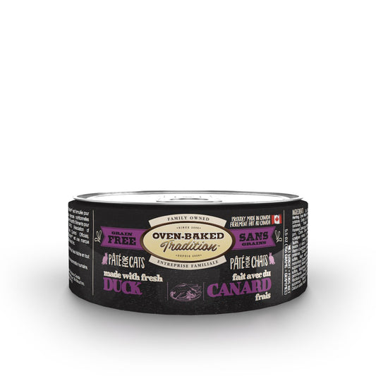 Nourriture en conserve pour chats Oven-Baked Tradition, pâté de canard 5,5 oz