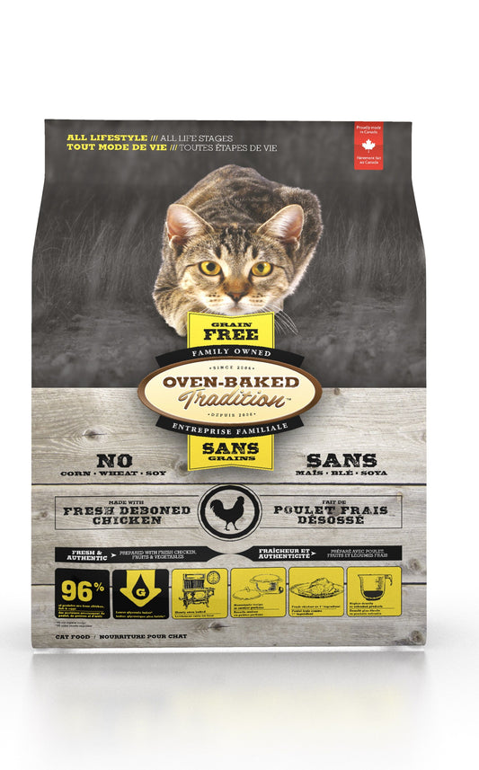 Oven-Baked Tradition Chicken Grain-Free Cat Dry Cat Food