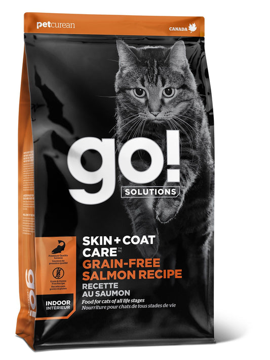 Petcurean Go! Skin + Coat Grain Free Salmon Recipe For Cat