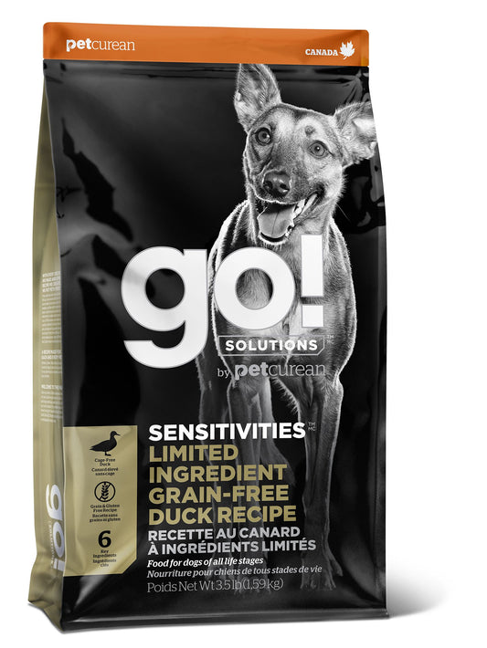 Petcurean Go! Sensitivities Lid Grain Free Duck Recipe For Dog