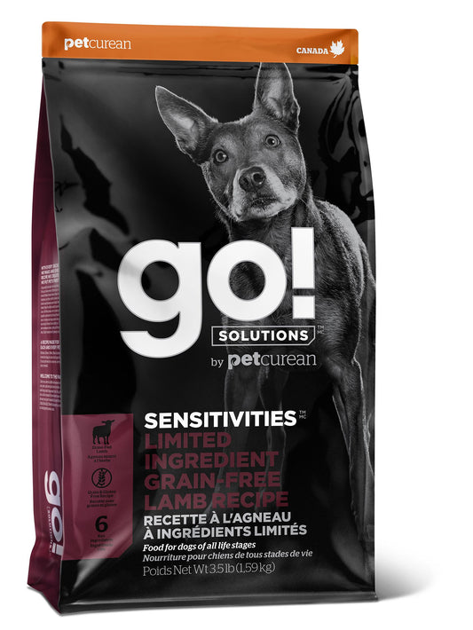 Petcurean Go! Sensitivities Lid Grain Free Lamb Recipe For Dog