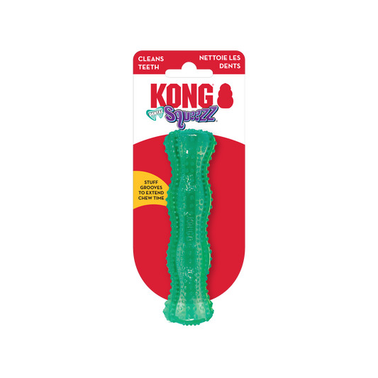 Kong® Squeezz Dental Stick Jouet pour chien de taille moyenne