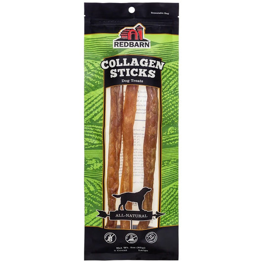 Redbarn Collagen Stick 12" Large - Bags Of 3 Units