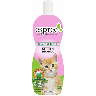 Shampooing en poudre pour bébé chaton Espree® 12 oz