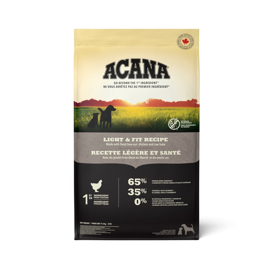 Acana Light &amp; Fit pour chien