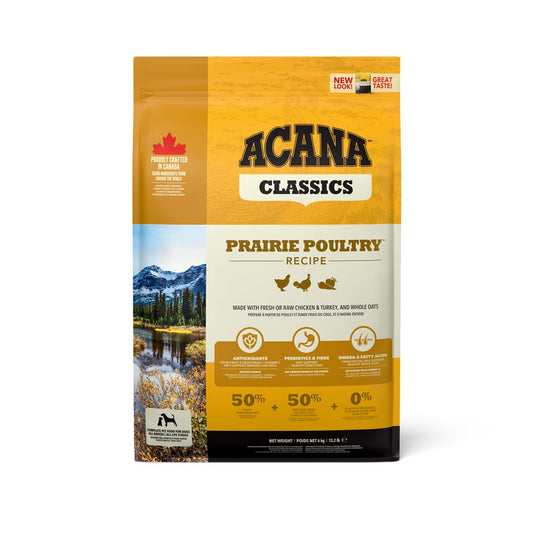 Recette de poulet des prairies Acana pour chien