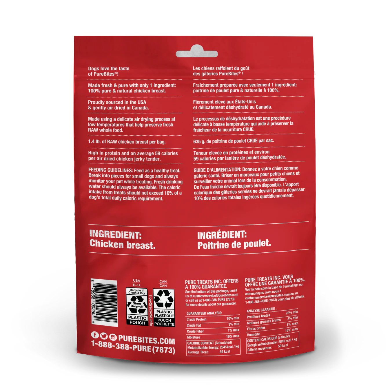 PureBites® Jerky Dog Treats