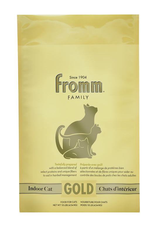 Recette de nourriture pour chat d'intérieur Fromm® Gold 4 lb